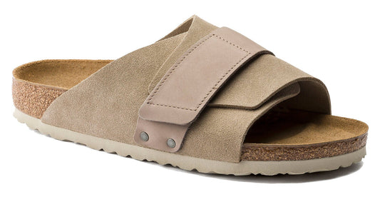 Birkenstock Kyoto Taupe Nubuck/Suede Leather - Grady’s Feet Essentials - Birkenstock