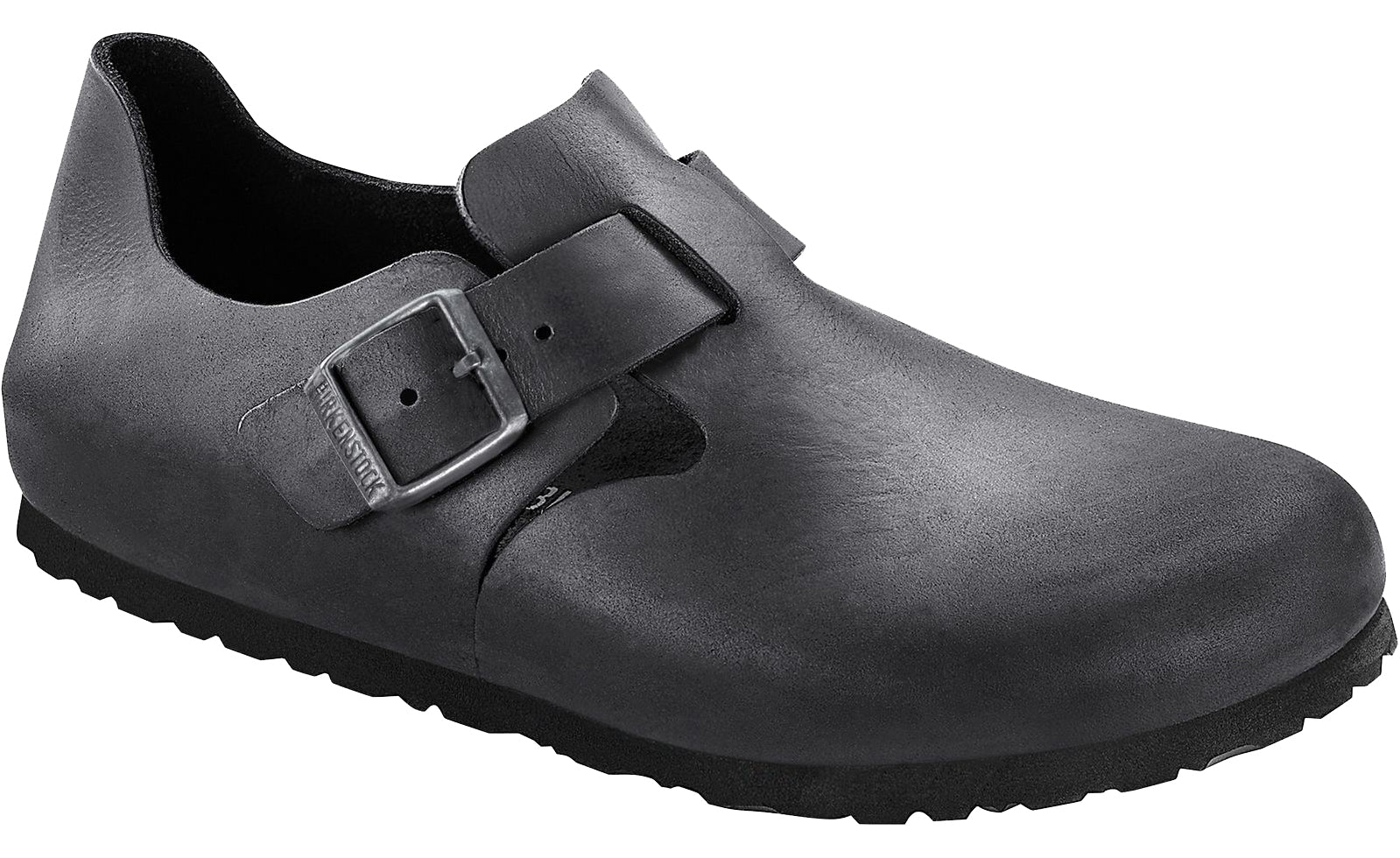 Birkenstock London Black Oiled Leather Original Footbed - Grady’s Feet Essentials - Birkenstock