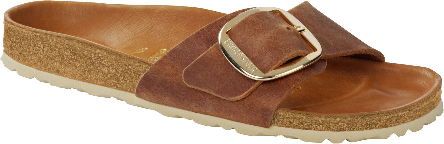 Birkenstock Madrid Big Buckle Cognac Leather - Grady’s Feet Essentials - Birkenstock