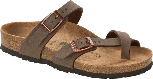 Birkenstock Mayari Kids Mocha Birko Flor Original Footbed - Grady’s Feet Essentials - Birkenstock