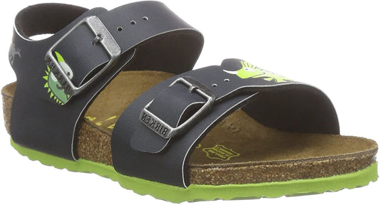 Birkenstock New York Kids Dragons Birko Flor Original Footbed - Grady’s Feet Essentials - Birkenstock