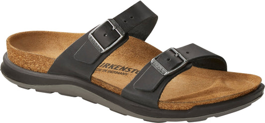 Birkenstock Sierra Black Oiled Leather Original Footbed - Grady’s Feet Essentials - Birkenstock