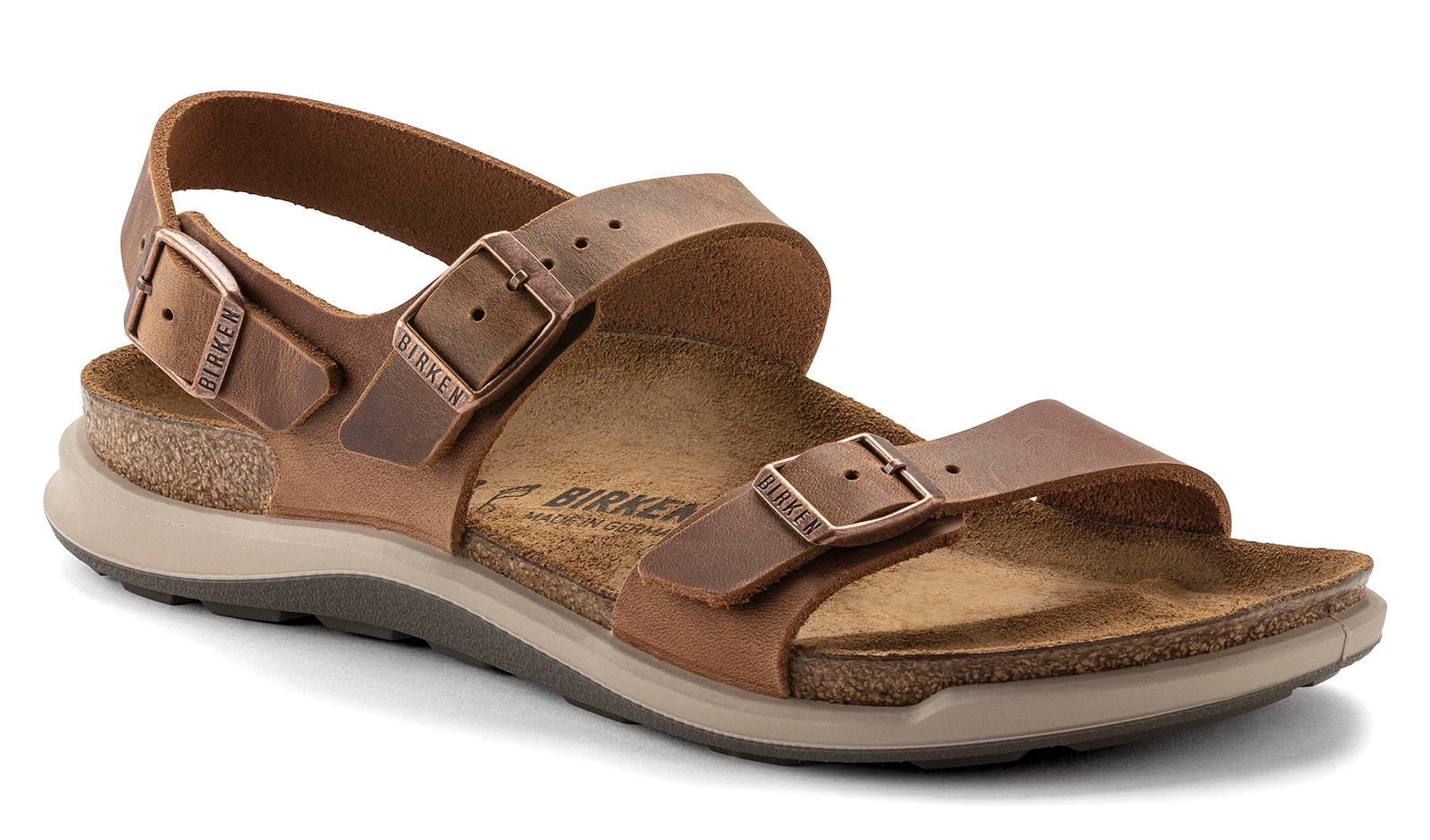 Birkenstock Sonora Crosstown Ginger Oiled Leather Classic Footbed - Grady’s Feet Essentials - Birkenstock