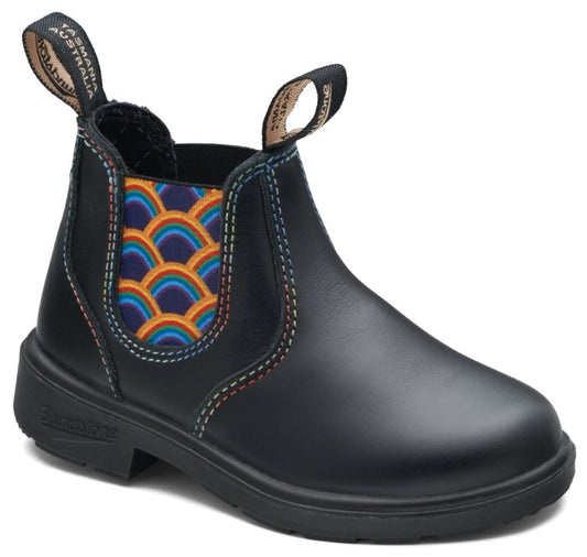 Blundstone 2254 Kids Series Rainbow Elastic Black - Grady’s Feet Essentials - Blundstone