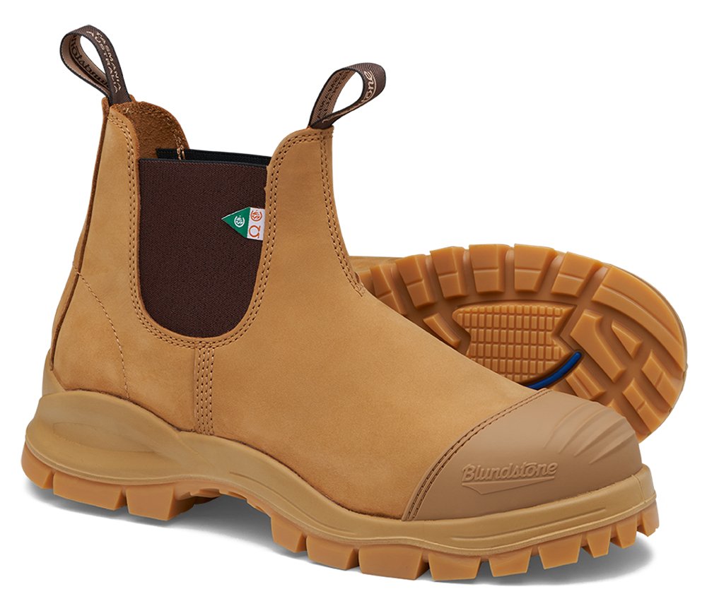 Blundstone 960 XFR CSA Wheat Rubber Toe Work and Safety Cap - Grady’s Feet Essentials - Blundstone