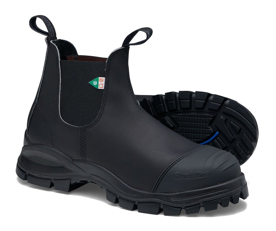 Blundstone 968 XFR CSA Black Rubber Toe Cap - Grady’s Feet Essentials - Blundstone