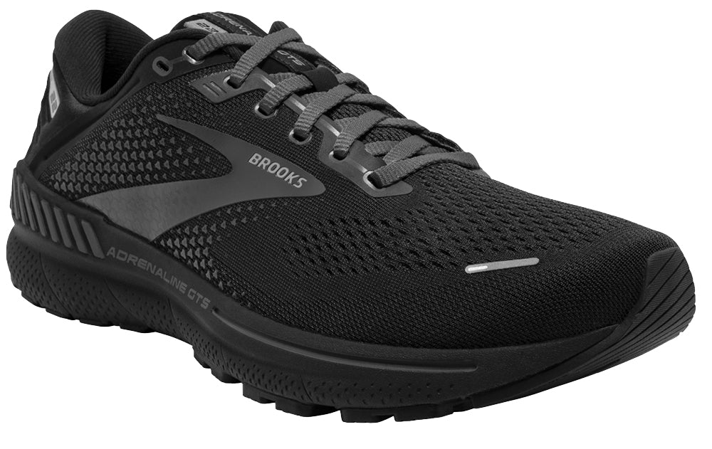 Brooks Men's Adrenaline GTS22 Black Running Shoe – Grady’s Feet Essentials