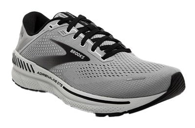 Brooks Men's Adrenaline GTS22 Grey Running Shoe - Grady’s Feet Essentials - Brooks