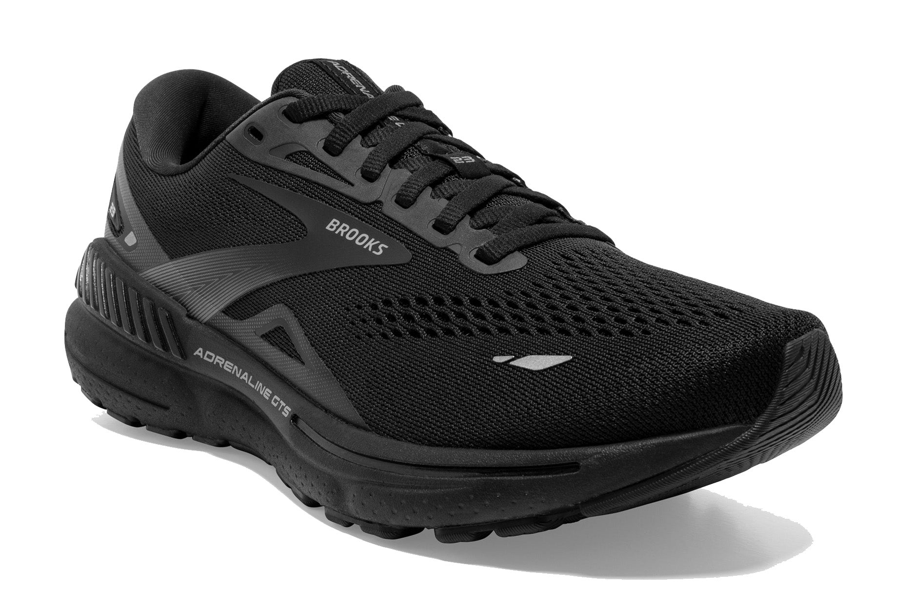 Brooks Men's Adrenaline GTS23 Black Running Shoe - Grady’s Feet Essentials - Brooks