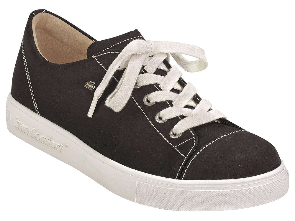 Finn Comfort Mestre Lace Shoe Black Buggy - Grady’s Feet Essentials - Finn Comfort