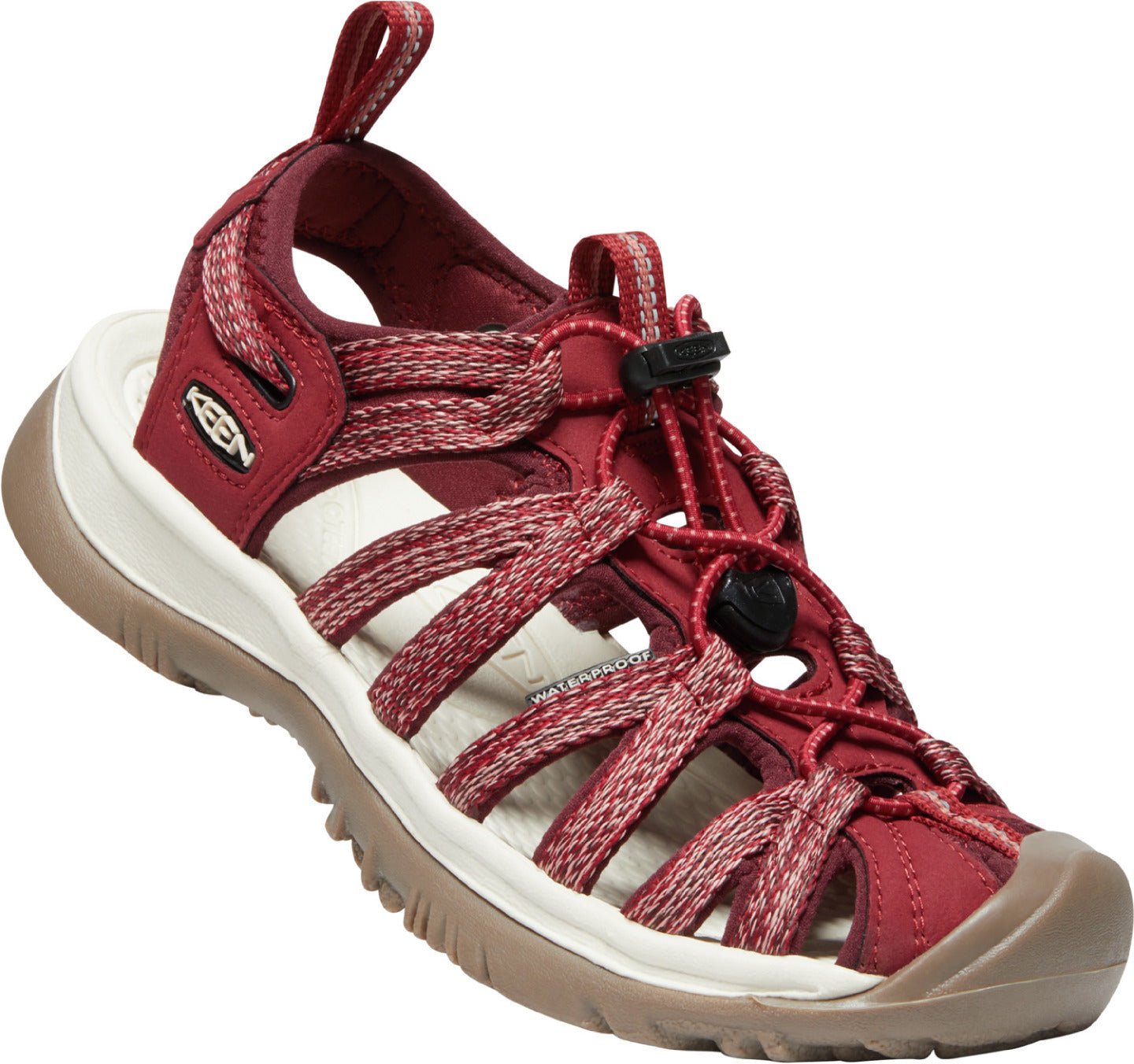 Keen Women's Whisper Sandal Red - Grady’s Feet Essentials - Keen