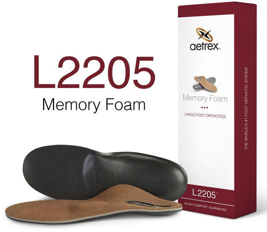 Lynco Memory Foam Orthotics L2205 - Grady’s Feet Essentials - Aetrex