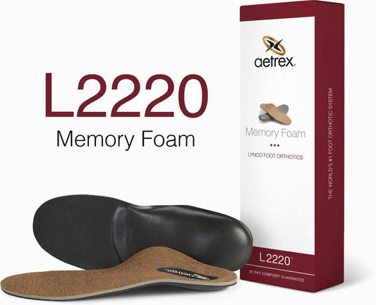 Lynco Memory Foam Orthotics L2220 - Grady’s Feet Essentials - Aetrex
