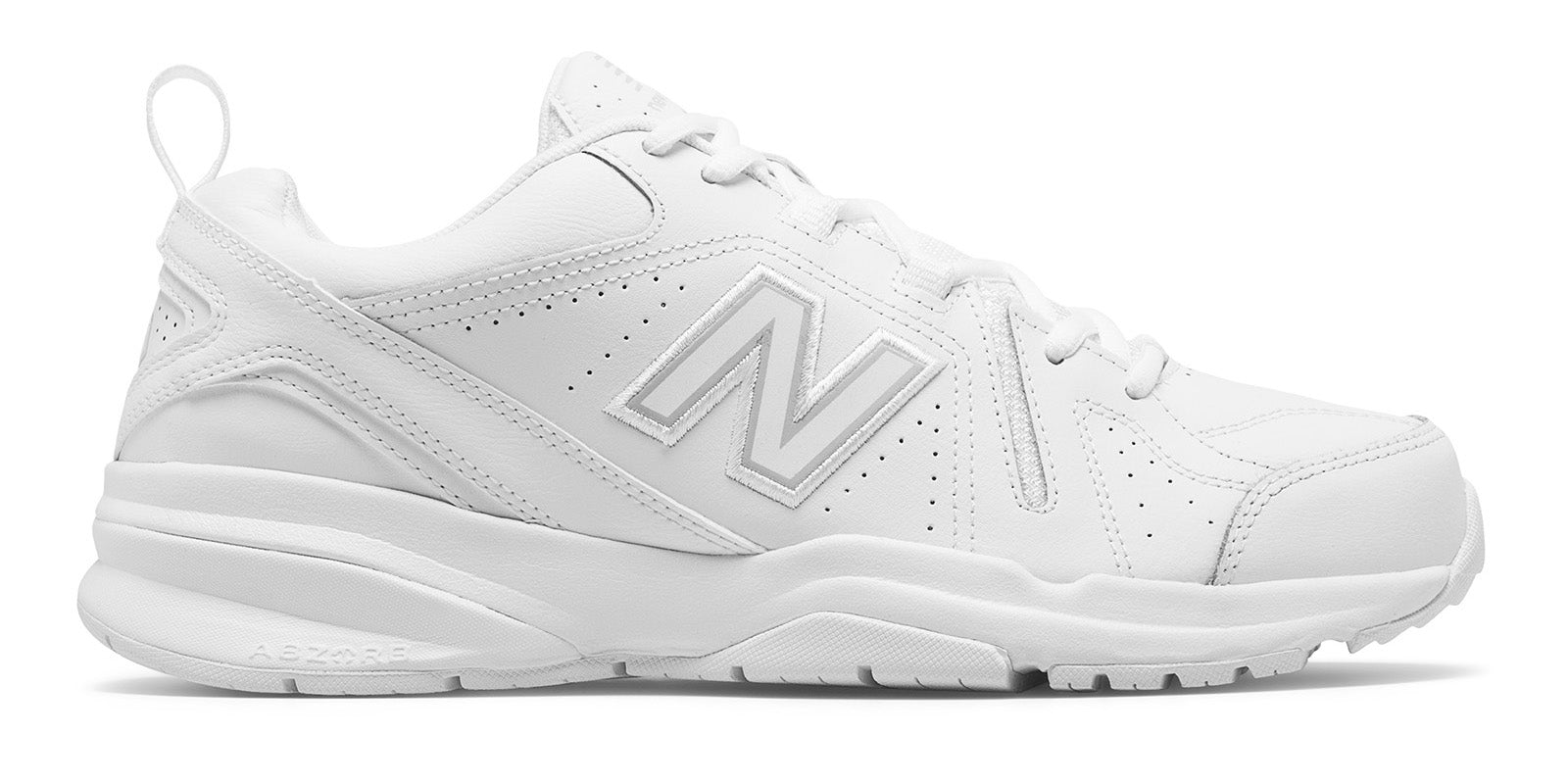 New Balance Men's 608 White Lace Training Shoe - Grady’s Feet Essentials - New Balance