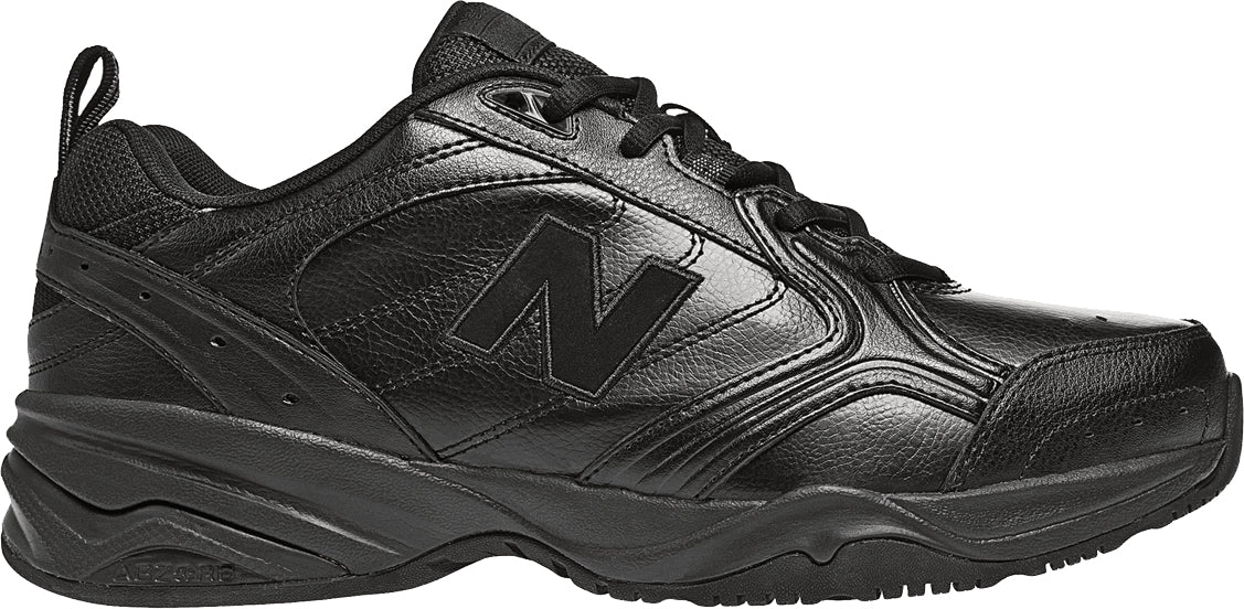 New Balance Men's MX624 Black Lace Shoe - Grady’s Feet Essentials - New Balance