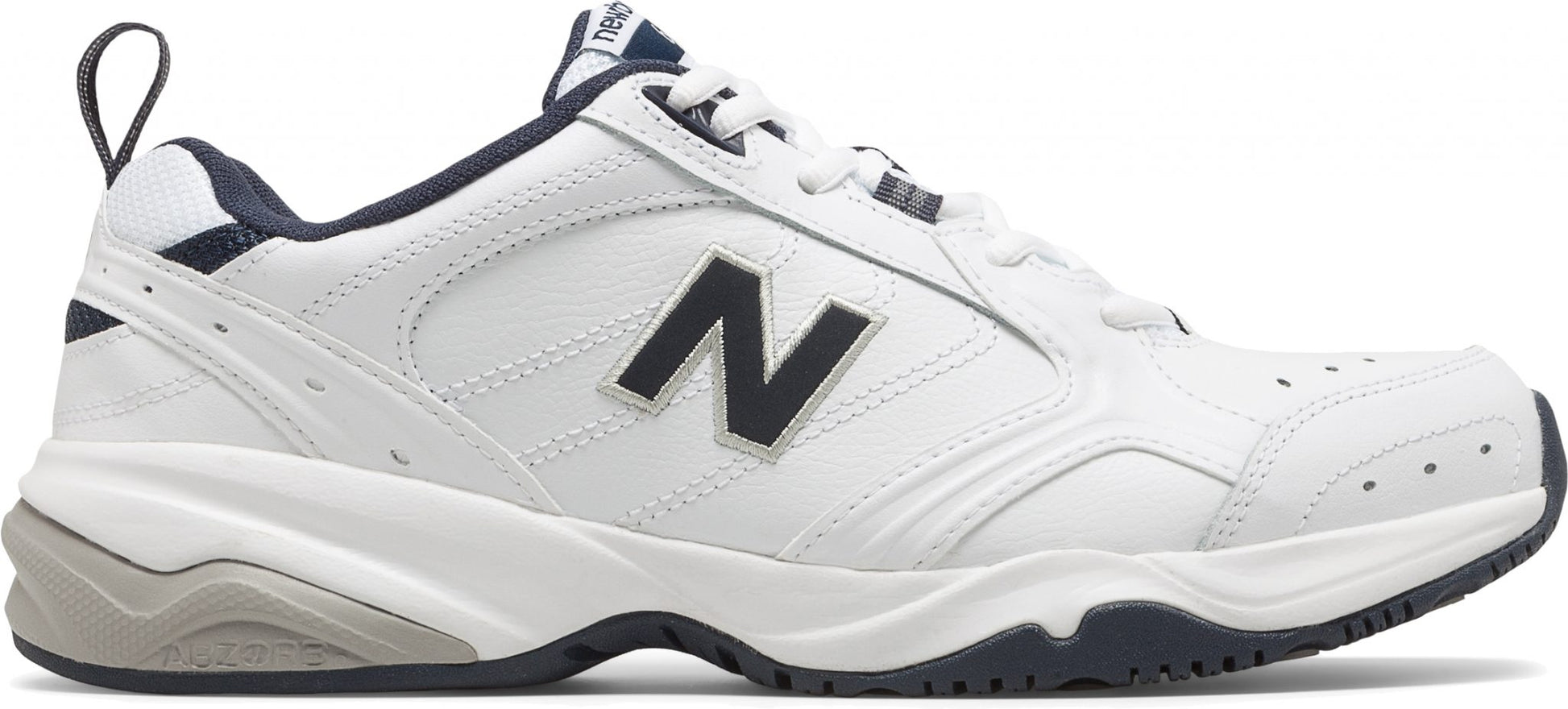 New Balance Men's MX624 White Lace Shoe - Grady’s Feet Essentials - New Balance