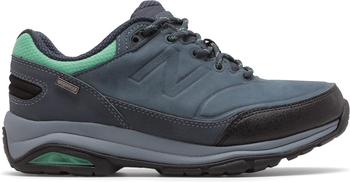New Balance Women's WW1300 Blue Grey Waterproof - Grady’s Feet Essentials - New Balance