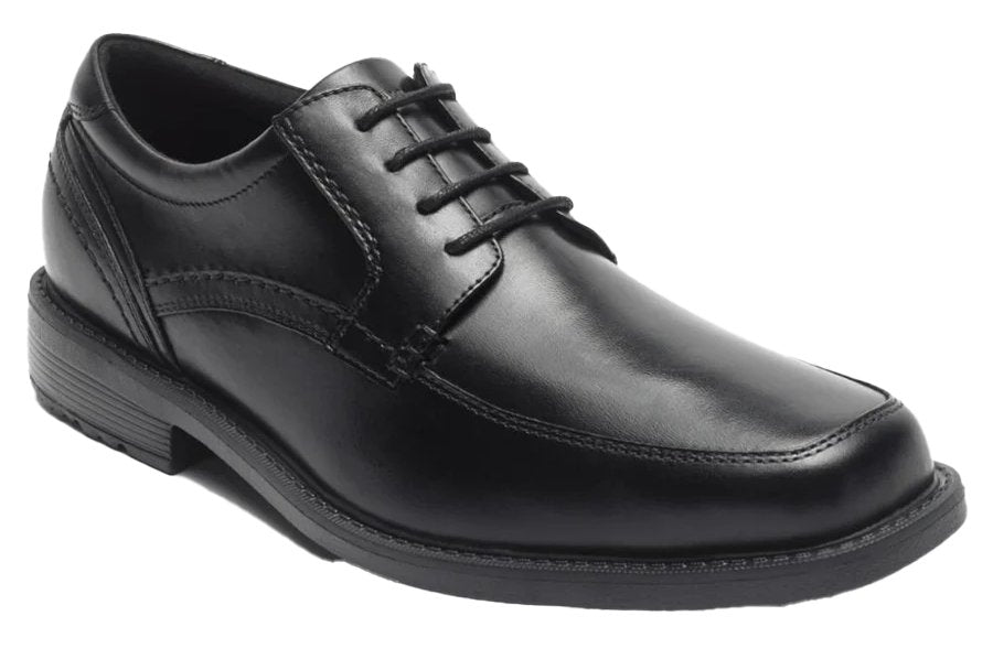 Rockport Men's Style Leader 2 Apron Toe Lace Dress Shoe Black - Grady’s Feet Essentials - Rockport
