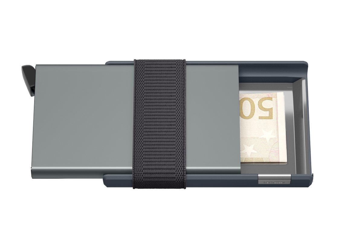 Secrid Card Slide Charcoal Wallet - Grady’s Feet Essentials - Secrid