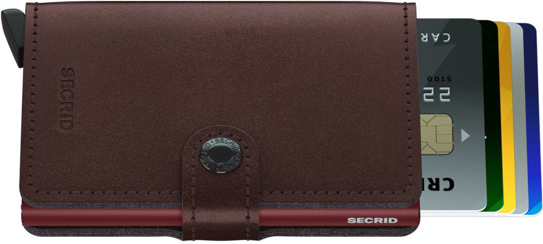 Secrid Mini Wallet Moro Metallic Leather - Grady’s Feet Essentials - Secrid