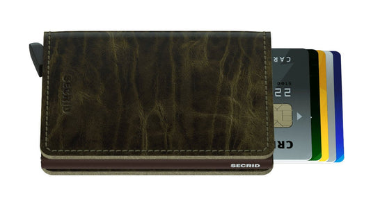 Secrid Slim Wallet Dutch Martin Olive - Grady’s Feet Essentials - Secrid