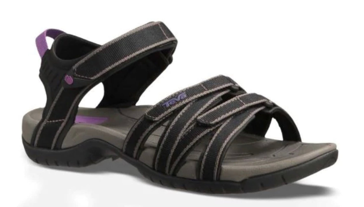 Teva Women's Tirra Black Grey - Grady’s Feet Essentials - Teva